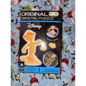 Bepuzzled original 3D crystal puzzle gold Disney Pinocchio